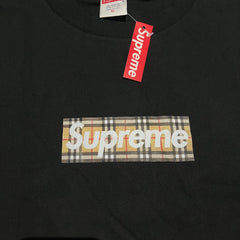 Remera Supreme Burberry Box Logo XL