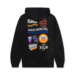 ASSC FANTA POP HOODIE Black back
