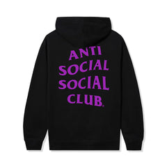 ASSC MIND GAMES HOODIE Black back purple assc