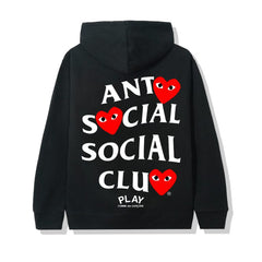 ASSC X COMME des GARCONS Hoodie Black