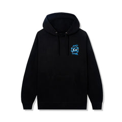 Anti Social Social Club Hoodie Blue Precious Petals – Black