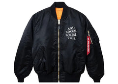 Anti Social Social Club Jacket Black