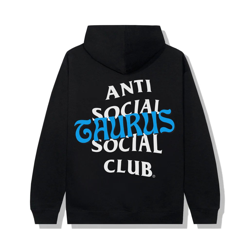 Anti Social Social Club Taurus Hoodie Black