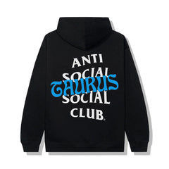 Anti Social Social Club Taurus Hoodie Black