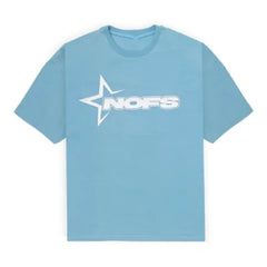 Baby Blue NOFS T-shirt And Shorts Set