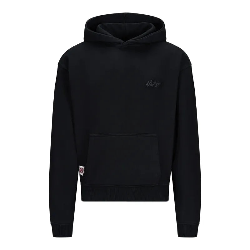 Black Basic NOFS Pullover Hoodie