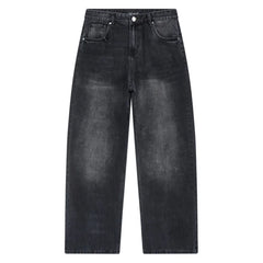 Black NOFS Washed Denim Jean
