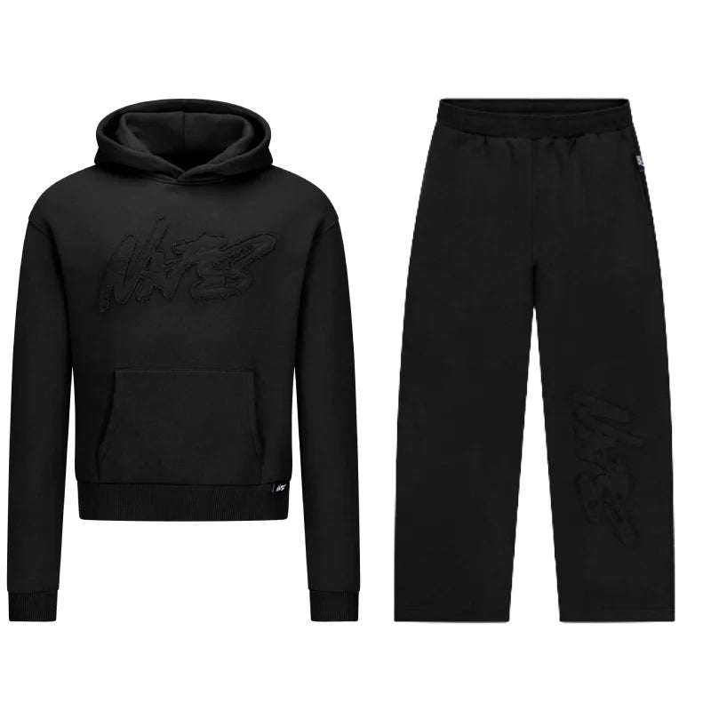 Black on Black N*fs Tracksuit