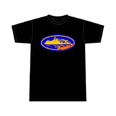 Corteiz Aufentic T Shirt Black Blue