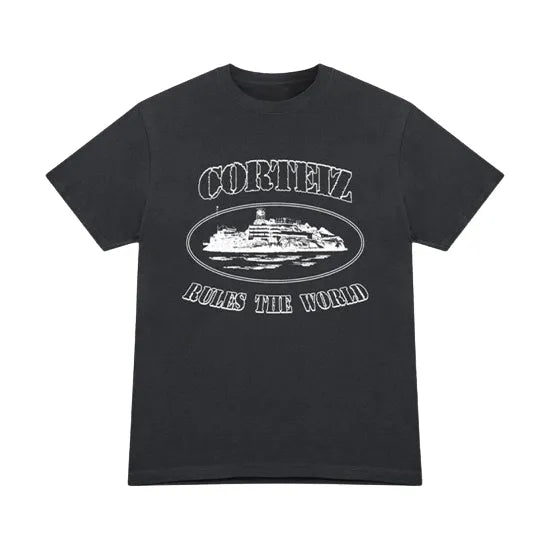 Corteiz OG Alcatraz T Shirt Black
