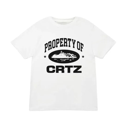Corteiz OG Property Of Crtz T Shirt White