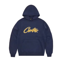 Corteiz Satin Applique Allstarz Hoodie Navy (2)