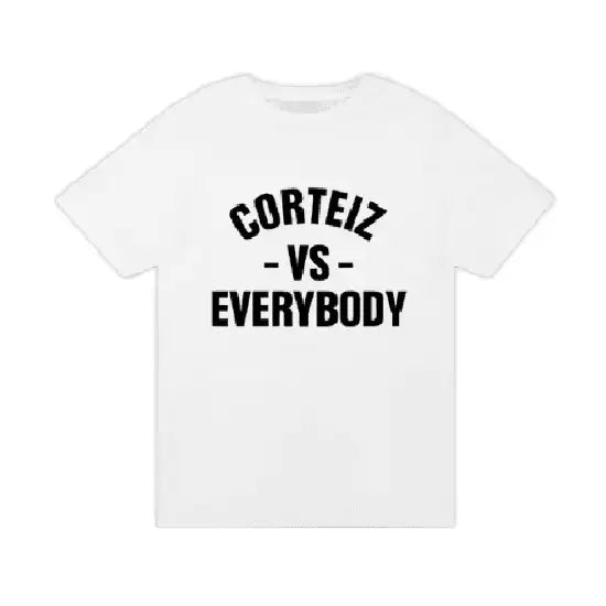 Corteiz VS Everybody T Shirt White