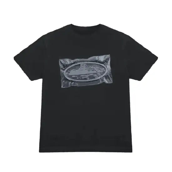 Corteiz Vacuum Sealed T Shirt Black