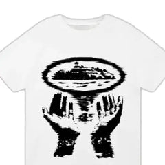 Corteiz Vortex Hands T-Shirt White