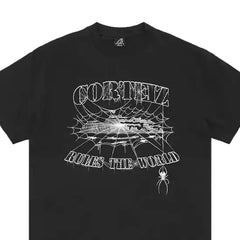 Corteiz Web Alcatraz Tee *New Blank* Black