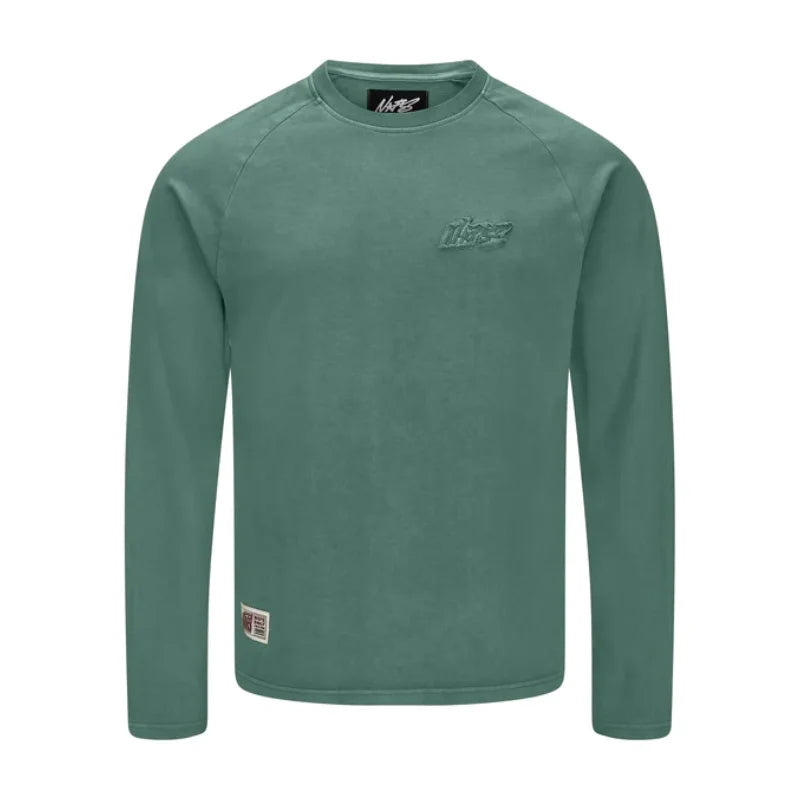 Dark Green NOFS Basic Long Sleeve T-shirt