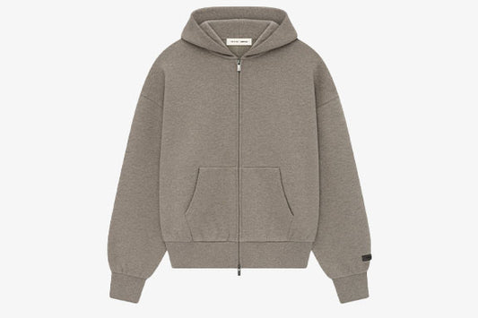 ESSENTIALS Classic Full Zip-Up Hoodie