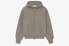 ESSENTIALS Classic Full Zip-Up Hoodie