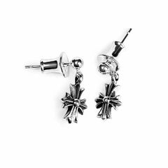 Tiny E CH Plus Drop Earrings