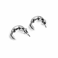CH Plus Wide Hoop Earrings