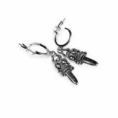 Dagger Hoop earrings