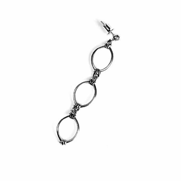 Triple Drop Hoop Earrings