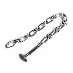 Inscribed Logo Chain Bracelet