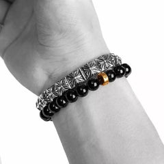 CH Square Pattern Bracelet