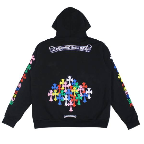 CH Script Multicolor Cemetery Cross Pullover