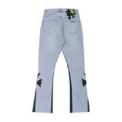 Firmranch Leather Cross Chrome Hearts Pants