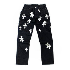 Chrome Hearts Black Cross Pant