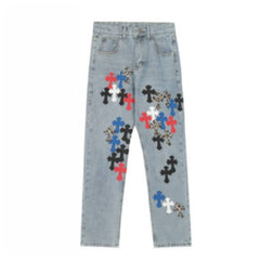 Chrome Style Levi’s Hearts Red Jeans