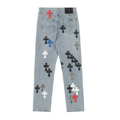 Chrome Style Levi’s Hearts Red Jeans