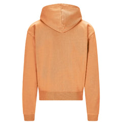 Orange Basic NOFS Zipper Hoodie