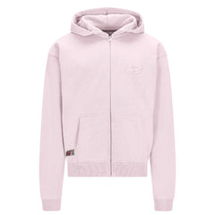 Pink Basic NOFS Zipper Hoodie