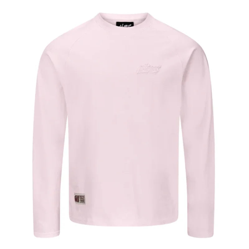 Pink NOFS Basic Long Sleeve T-shirt