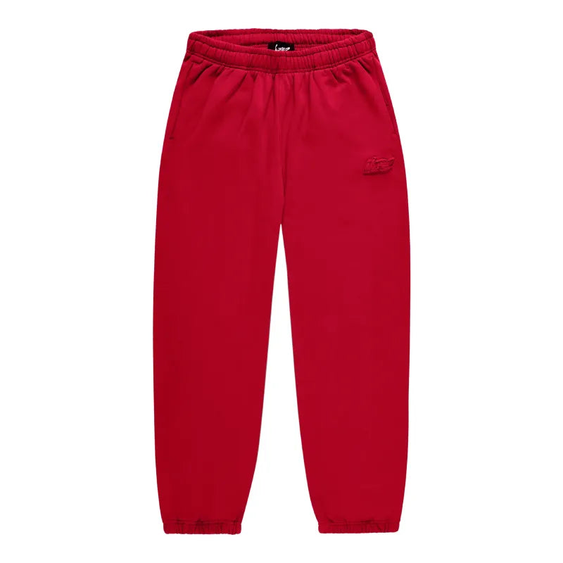 Red Basic Cuffed NOFS Jogger