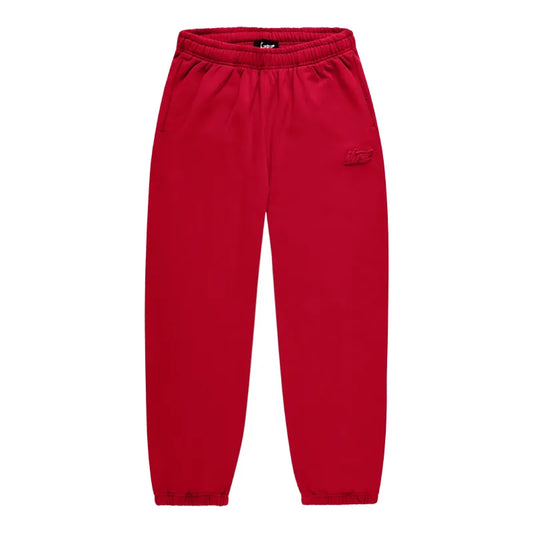 Red Basic Cuffed NOFS Jogger