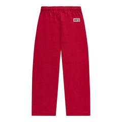 Red Basic NOFS Jogger Back View