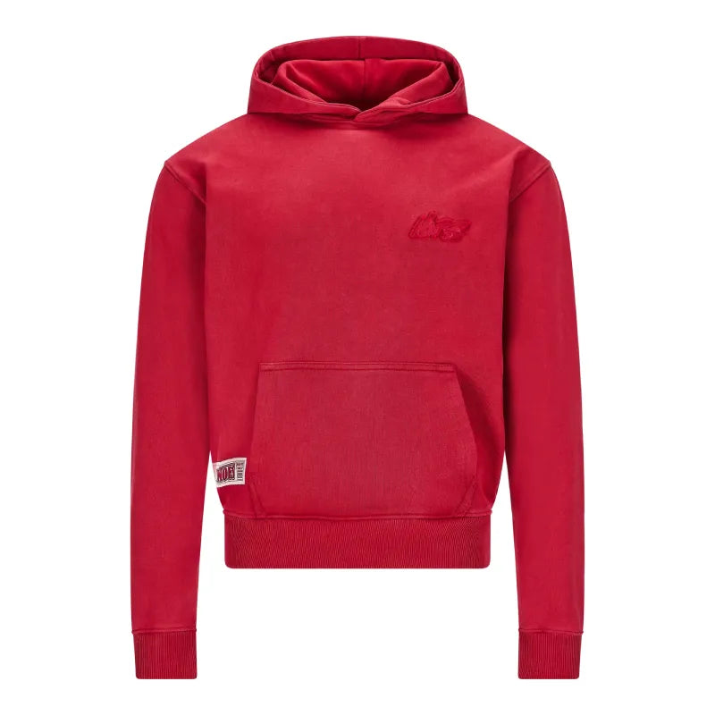 Red Basic NOFS Pullover Hoodie