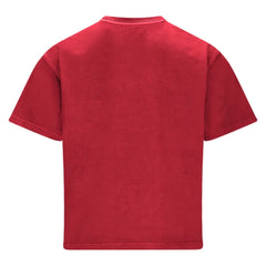 Red NOFS Basic Short Sleeve T-shirt