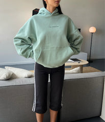 Mr Winston Vintage Sage Puff Hoodie