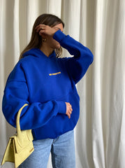 Mr Winston Mango Puff Hoodie Sweat