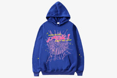 Spider P*NK Web Hoodie  Women for Streetwear Legends