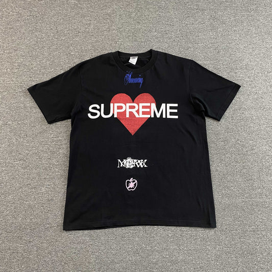 Supreme Announcing Tee Black