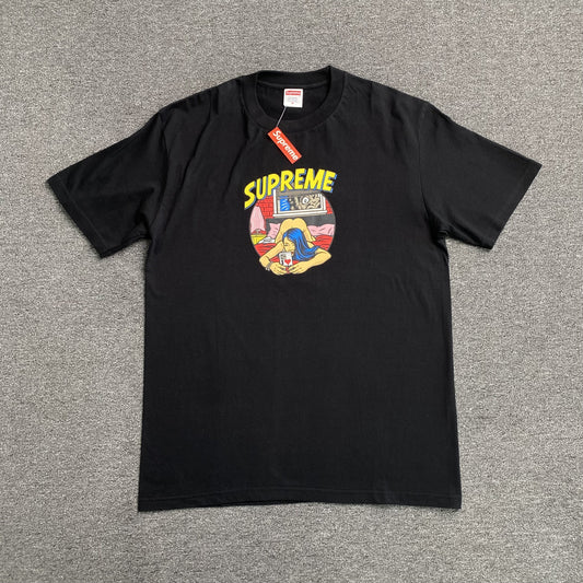 Supreme Bedroom Tee Black