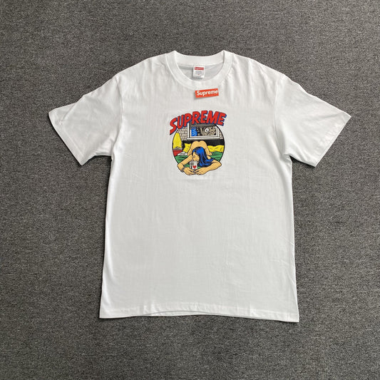 Supreme Bedroom Tee White