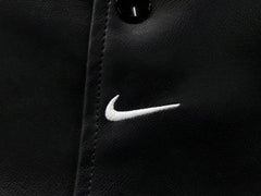 Supreme Nike Leather Varsity Jacket Black