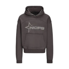 Tone in Tone Dark Grey NOFS Hoodie